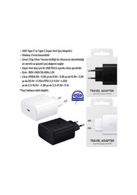 Resim Galaxy A05 Uyumlu 45W Super Hızlı Type-C Şarj Aleti Adaptör - İthalatçı Garantili - Siyah 