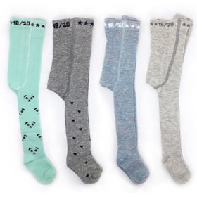 Resim KARYAM SOCKS 4 lü Bebek Külotlu Çorap 