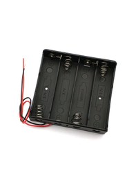 Resim 5 Adet 18650 Pil Yuvası Seri Bağlı 4 Pil İçin 