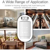 Resim Mystique Zigbee Graffiti Isıtma Sıcaklık Valfi Uygulaması Sesli Uzaktan Kumanda Sıcaklık Kontrol Enerji Tasarrufu Akıllı Anahtar (Yurt Dışından) 