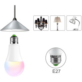 Resim Cata 9W RGB AMPUL (UZAKTAN KUMANDALI)(GÜNIŞIĞI) 