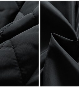 Resim Erkek Pamuklu Elmas Desenli Dik Yaka Ceket Yeşil 