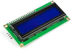 Resim LCD1602 2x16 LCD Ekran (IIC/I2C Haberleşmeli ve Mavi Arka Işıklı) 
