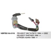 Resim Vertex Kontak Anahtar Peugeot 306 94-02 Partner 1997+ Xsara 98+ 603079 Ka0116 