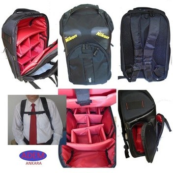 Pdx Nikon Fotoğraf Makinesi Sırt Çantası