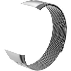 Resim Monyee Honor Band 6 İçin Titan Gri Metal Kayış - Dayanıklı Paslanmaz Çelik, Manyetik Kilit, Konforlu Taşıma 