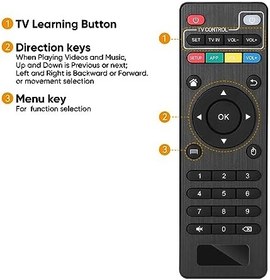 Resim BlumWay Media Player HA0324 için uzaktan kumanda 