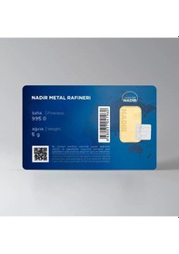 Resim Nadir Gold 24 Ayar 5 Gram Külçe Altın 