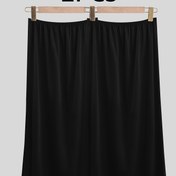 Resim 2 Adet Kadın Orta Bel Yüksekliği Rahat Yarım Etekler, Kontrast Dantel Detaylı Düz Renkli Polyester Örme Kumaş, Orta Destek Şekillendirici Etek Astarları, 100g/m² Kumaş Ağırlığı, Kemer veya Göğüs Pedi Yok 