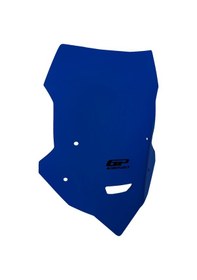 Resim Gp Kompozit Yamaha Mt-25 2020-2026 Uyumlu Kısa Tur Camı Mavi 40 Cm 
