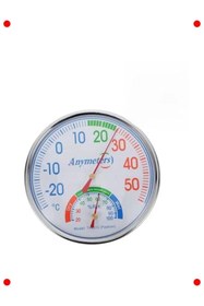 Resim Genel Markalar Analog Isı ve Nem Ölçer - Pilsiz, Mekanik 