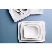 Resim Porland Yemek Takımı 57 Parça Riva Platin 