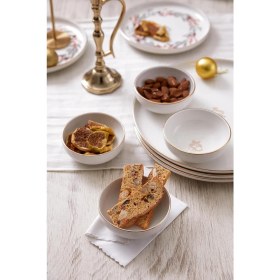 Resim Hepta Collection Kütahya Porselen Bone 4 Parça 10 Santimetre Kase Seti 