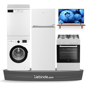 Resim Beko 5 li Ekonomik Çeyiz Paketi-1 (BM 3043 + CM 8102 + 970463 MB +BFE 400 B + B43 D 695 B) 