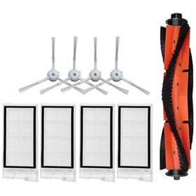 Resim Roidmi Eve Vacuum Mop Uyumlu Yedek Mopsuz Fırça Filtre Seti-9 Parça 