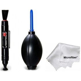 Resim Temizleme Hava Pompası + Lenspen + Bez Canon Nikon Sony Fujifilm 