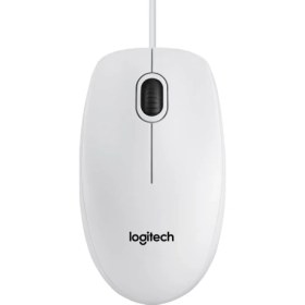 Resim Logitech B100 Kablolu USB Mouse - Beyaz 910-003360 