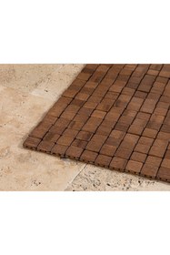 Resim English Home Bamboo Bambu Duş Kaydırmazı 50x70 Cm Kahve 