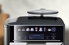 Resim Siemens TE655203RW Bağımsız Espresso Makinesi, 1,7 lt; 2 fincan; siyah, gri, gümüş (ekran dili Almanca değildir) 