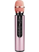 Resim Kablosuz M6 Mikrofon - Şarkı Söyleme Ve Kayıt İçin Profesyonel Bluetooth Mikrofon 