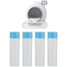 Resim Neutron NTL-PW-65BW Akıllı Kedi Tuvaleti Atık Poşeti 4x15 Adet 