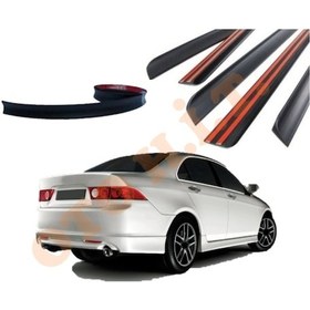 Resim Honda Accord 03-08 Uyumlu Bagaj Üstü Spoiler Mat Siyah 