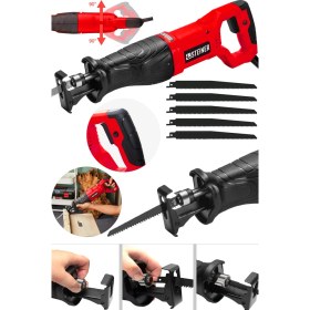 Resim Steiner Alman Turbo 9001 Devir Ayarlı Bakır Sargı Motor Tuğla Beton Kemik Kesme Tilki Kuyruğu Makinesi 