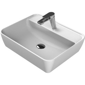 Resim Turkuaz Seramik Cerastyle One 55 x 45 Tezgah Üstü Lavabo 076700-U 