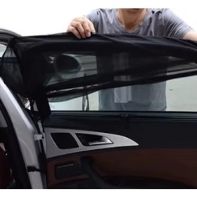 Resim Arka Cam Güneşlik Kelebeksiz Cam ve Suv Araçlar Için / PEARY02 (2 Adet ) 