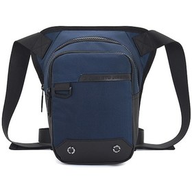 Resim Samdoo Motorsiklet Bacak Çantası - Su Geçirmez, Hafif Ve Geniş Outdoor Bel Çantası Mavi Mavi 