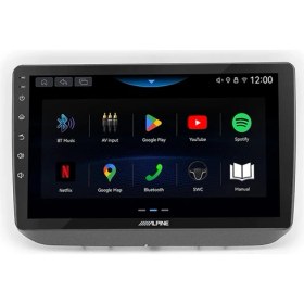 Resim Alpine AW409 Skoda Fabia 9 Inç Carplay Androidauto Multimedya Sistemi 