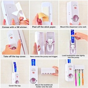 Resim Diş Macunu Sıkacağı Fırçalık-24242400629 Diğer 