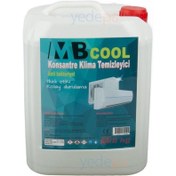 Resim Ermiya MB Cool Konsantre Klima Temizleme Kimyasal Sıvısı Klima Serpantin Temizleyici 6 Lt+Fırça+Eldiven 