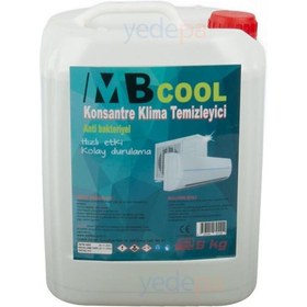Resim Ermiya MB Cool Konsantre Klima Temizleme Kimyasal Sıvısı Klima Serpantin Temizleyici 6 Lt+Fırça+Eldiven 