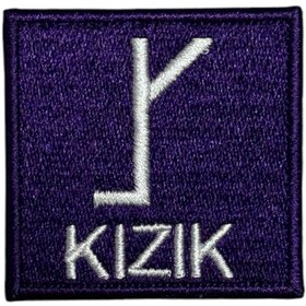 Resim Ex Patch Kızık Türk Oğuz Boyu Tamgası Peç Patch 5 X 5 Cm 