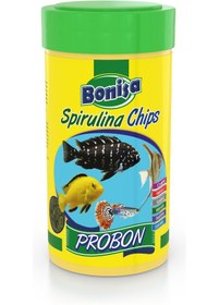 Resim Spirulina Chips Pro 250ml Kutu Akvaryum Balık Yemi 