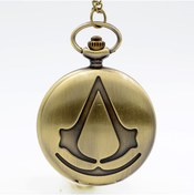 Resim Nts Assassin's Creed Shadows Köstekli Quartz Cep Saati Kolye Saat 