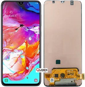 Resim Qudex Galaxy A70 Uyumlu (sm-a705fn) Lcd Ekran Dokunmatik (orjinali Gibi Tam Boyut Ekran) 