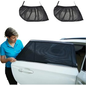 Resim Ankaflex 2 Adet Araba Arka Koltuk Perde Güneşliği Oto Otomobil Güneşlik 