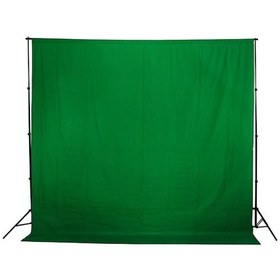 Resim Greenbox Yeşil Fon Perdesi 3Mx6M ve Jinbei Fon Asma Standı Kıt 