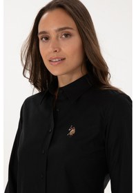 Resim U.s. Polo Assn. Kadın Siyah Gömlek Basic 50308038-vr046 Siyah 