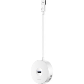 Resim Baseus Txxc Box Hub Usb Type-c Usb 3.0, 4 Usb Port Çoklayıcı Adaptör Beyaz Yeni Modern 987838 