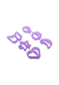 Resim Şeffaf Kurabiye Kalıbı 6'lı Metal 