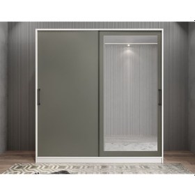 Resim Alba Sürgülü Portmanto Ayakkabılık 140 cm BF- Ücretsiz Montaj 