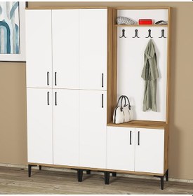 Resim Kalenderdekor1 Kalender Dekor Rose-1-3-4 Rs02 Portmanto Vestiyer Ayakkabılık 