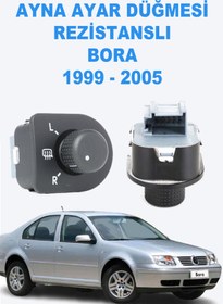 Resim Vasspart Volkswagen Bora uyumlu 1999-2005 Ayna Ayar Düğmesi Rezistanslı - 1j1959565b 