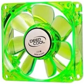 Resim Deepcool Xfan 80G/B Yesıl Uzerıne Mavı Ledlı Kasa Fanı 80MM 