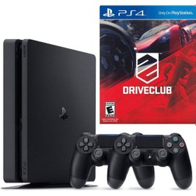 Resim Sony Ps4 Slim 500Gb Konsol + 2 Kol + Ps4 Driveclub Teşhir Ürünü 