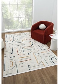 Resim Lyon Salon Halısı A0622a Multi Renkli 