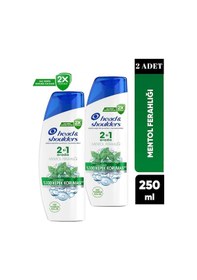 Resim Head & Shoulders 2 ın 1 Mentol Ferahlığı Şampuan 4 x 250 ML 